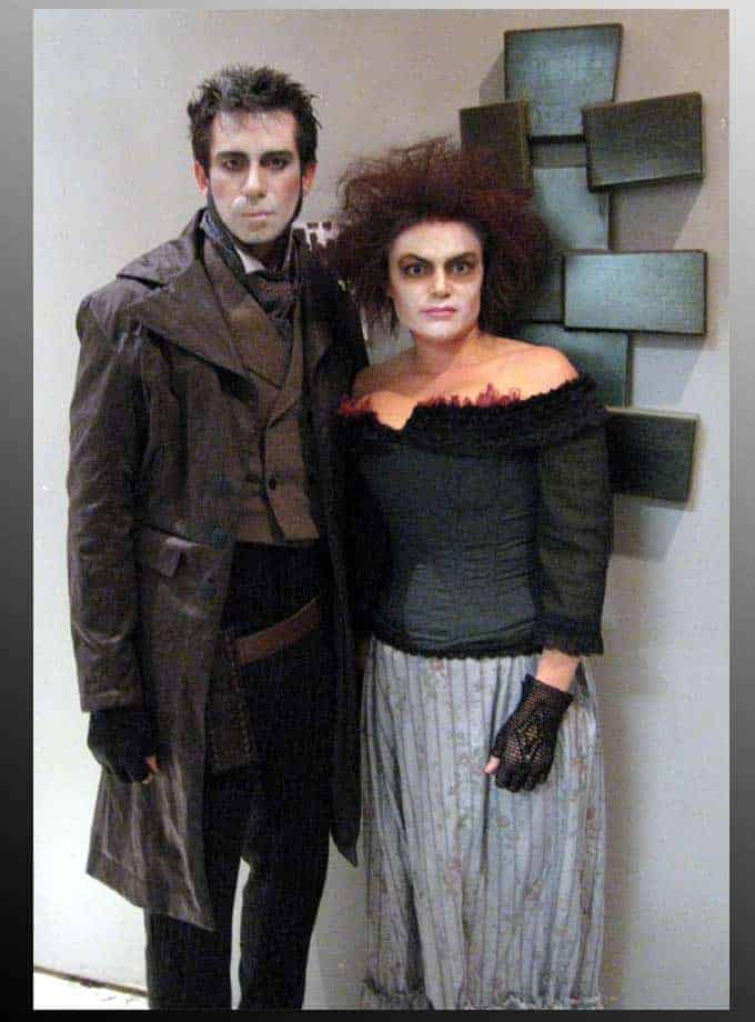 Sweeney Todd and Mrs. Lovett costumes created by McGrews